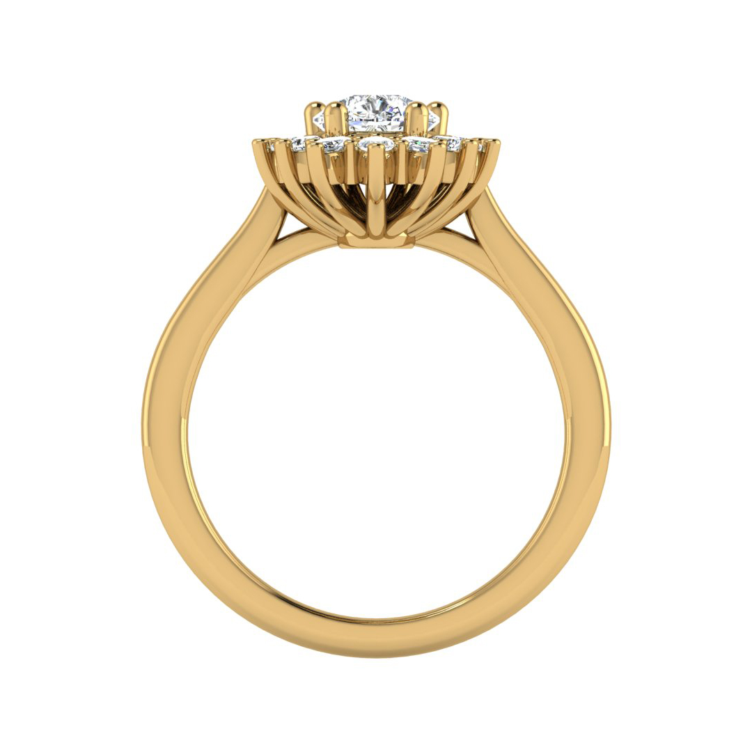 Talia Halo Engagement Ring